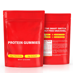 Gran oferta de gomitas de proteína que apoyan el crecimiento de la fuerza muscular y el bienestar, gomitas de proteína, suplemento nutricional deportivo sin azúcar - Product Image 1