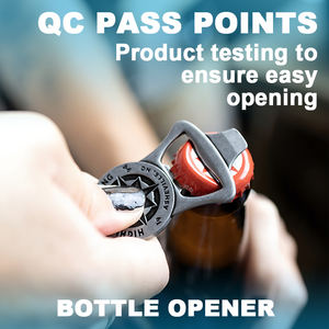 Los mejores fabricantes diseñan su propio logotipo de grabado personalizado Mango de madera Abridores de botellas de cerveza de madera - Product Image 2