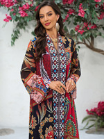 Robe Abaya Musulmane de Luxe Personnalisée de Dubaï pour Femme, Motif Bohème, Tissu Transparent, Design Paisley, Robe Longue Modeste, Grande Taille, Printemps Aïd