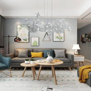 <span class=keywords><strong>Lampadario</strong></span> di Design Italiano <span class=keywords><strong>Slamp</strong></span> in Ferro Moderno Lussuoso Bianco LED Controllo App Tuya Garanzia 3 Anni Camera da Letto Soggiorno Sala da Pranzo - Product Image 3