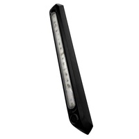 Lumière d'auvent de camping-car étanche 500 mm de long 16W IP67, double couleur réglable blanc ambre pour camping-car et camion