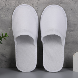 Tùy chỉnh closed-Toe dùng một lần Spa dép nam giới và phụ nữ của khách sạn tiện nghi thoải mái Nap vải chất liệu EV - Product Image 6