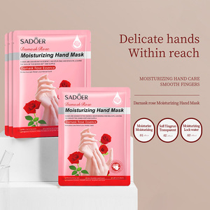 SADOER venta al por mayor Etiqueta Privada <span class=keywords><strong>hidratante</strong></span> Natural rosa suave no grasiento mano máscara - Product Image 6