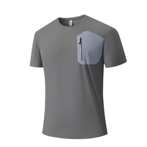 T-shirt à manches courtes pour homme Tiyo, séchage rapide, protection solaire UPF 50, vêtements de loisirs, tissu en spandex/polyester, coupe classique - Product Image 5