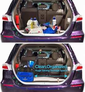 <b>Car</b> Trunk Organizer Best <b>for</b> SUV, Vehicle, Truck, Auto, Minivan,Heavy Duty Durable Construction Non-Skid Waterproof Bottom - Product Image 3