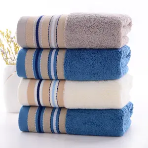 Fabriek Spot Groothandel Bamboevezel Voorkomen Bacteriegroei Gezicht Handdoek Badhanddoek Custom Logo Kleur Waslabel