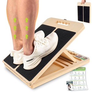 Tabla Inclinada Portátil de Madera Ajustable para Estiramiento de Pantorrillas y Soporte de Pies, Ideal para Uso en Casa, Gimnasio, Oficina y Fisioterapia al Aire Libre - Product Image 3