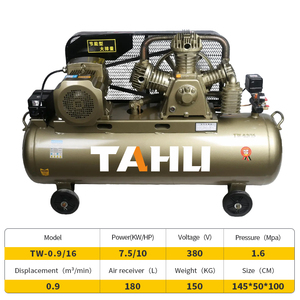 เครื่องอัดอากาศแบบขับเคลื่อนด้วยสายพาน / เครื่องอัดอากาศแบบพกพา TW-0.9/16-180L - Product Image 6