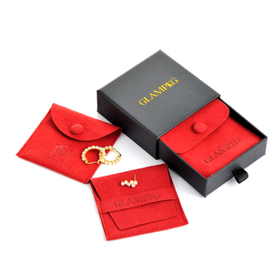 Wholesale Custom Logo Printed Black Drawer Jewelry Packaging <b>Box</b> Paper <b>Gift</b> <b>Box</b> for Necklace Ring <b>Earrings</b> Bracelet - Product Image 4