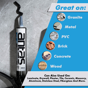 Ozone Kháng Antas-172 Xám Dính Cửa Sổ Thời Tiết Và Cửa Ra Vào Đen <span class=keywords><strong>Silicone</strong></span> <span class=keywords><strong>Sealant</strong></span> - Product Image 3