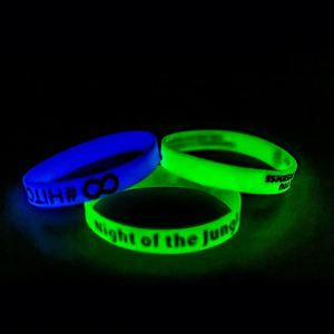 Pulsera Deportiva Personalizada para Eventos Promocionales, con Logotipo Grabado en Relieve que Brilla en la Oscuridad, Ecológica y Serigrafiada - Product Image 6
