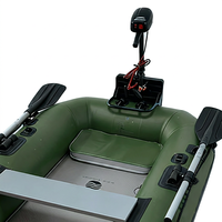 Bateau à rames gonflable en PVC motorisé électrique de 330 cm pour 2 personnes, kayak de pêche, divertissement aquatique en plein air, tourisme professionnel