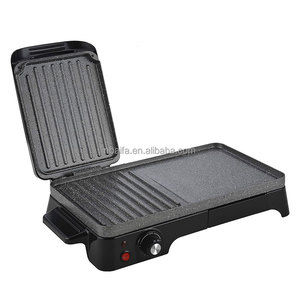 Aifa Elektrische Koreaanse Non-Stick Bbq Kook Bakplaat Met Hotpot Multifunctionele 2 In 1 Kookgrillpan En Hete Pot - Product Image 6