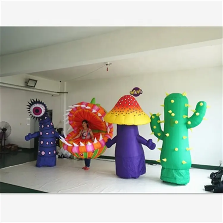 Déguisement adulte décoration champignon gonflable costume costume Citrouille gonflable cactus marionnette plante thème événement décoration