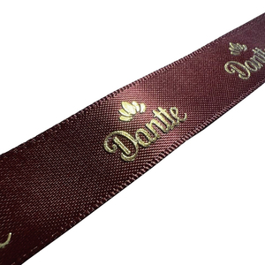 Grosir pita poliester daur ulang hijau ramah lingkungan pita Satin satu sisi dijual oleh 1 rol per 100 yard - Product Image 1