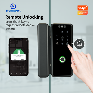 तुया वाई-फाई 3 डी फेस रिकग्निशन स्मार्ट ऑफिस ग्लास डोर संयोजन लॉक सिंगल डोर डबल डोर बिना ओपन एक्सेस कंट्रोल लॉक - Product Image 3