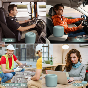 Boîte à lunch électrique Herrfilk, chauffe-aliments 80W, mini ronde, facile à transporter, Fiambrera Eléctrica, boîte à lunch électrique pour voiture, bureau - Product Image 4