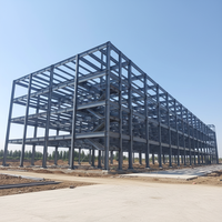 Structure en acier préfabriquée JY-STEEL, structure en acier moderne, atelier à plusieurs étages, immeuble de bureaux, hall d'exposition, entrepôt industriel