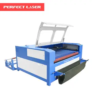 Hoàn hảo Laser CO2 100 Laser 130 150 Watts Máy cắt CNC Router khắc laser Cutter CO2 cho cao su cotton da vải