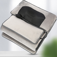 Tapis de massage complet du corps avec oreillers réglables en chaleur Vibration dos chauffage masseur coussin cou épaule corps relax dispositif