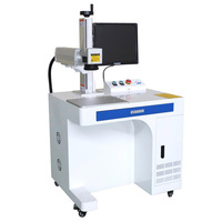 Machine de marquage laser à fibre CNC industrielle haute vitesse 20W 30W 50W, graveur laser à fibre pour pièces métalliques et gravure de bijoux