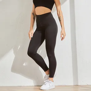 2022 Gym Frauen Custom For Fitness Hohe Taille Push Up Sport Frauen Sexy Slim Black Yoga Legging