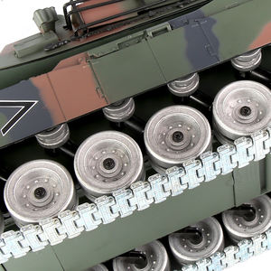 U.S. <span class=keywords><strong>M1A2</strong></span> <span class=keywords><strong>Abrams</strong></span> 1:18 escala Metal RC tanque modelo 60 minutos tiempo de juego batalla fuego bala y humo funciones tanque juguete Hobby baterías - Product Image 5