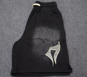 <span class=keywords><strong>Pantaloncini</strong></span> Estivi da <span class=keywords><strong>Uomo</strong></span> Vintage <span class=keywords><strong>Rosa</strong></span> Effetto Acid Wash in Tela Traspirante Impermeabile con Coulisse Stile Jogger - Product Image 3