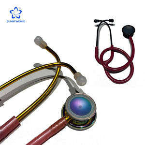 Стетоскоп медицинский кардиологический премиум-класса с двойной головкой и высокой акустической чувствительностью - Product Image 1