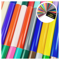 Échantillons Gratuits – Rouleau de Vinyle PVC Brillant pour Découpe, Imprimable, pour Plotter de Découpe Papier et Tissu