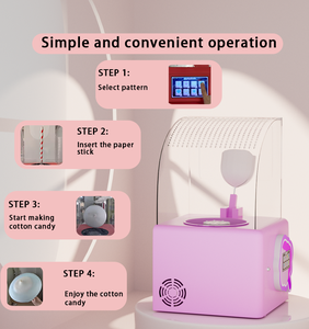 Nueva Máquina <span class=keywords><strong>de</strong></span> Algodón <span class=keywords><strong>de</strong></span> Azúcar Semiautomática Pequeña, Máquina Expendedora <span class=keywords><strong>de</strong></span> Algodón <span class=keywords><strong>de</strong></span> Azúcar Eléctrica <span class=keywords><strong>de</strong></span> Lujo en Venta - Product Image 2