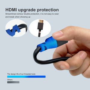 Pour câble <span class=keywords><strong>3D</strong></span> certifié haute vitesse pour HDMI 2.0 Ultra HD 4K 60Hz 18GBPS pour caméra de projecteur HDTV moniteur domestique 1m 2m 5m tailles <span class=keywords><strong>Ava</strong></span> - Product Image 4