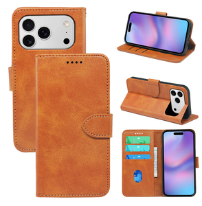 Custodia a Portafoglio per <span class=keywords><strong>iPhone</strong></span> 17 Pro Max 16 Pro 15 14 13 12 <span class=keywords><strong>11</strong></span> XS XR, <span class=keywords><strong>Cover</strong></span> Protettiva in Pelle PU con Chiusura a Libro - Product Image 1