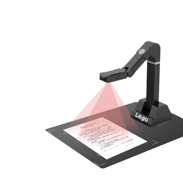 High Speed Desktop A3 Document Camera Scanner 13MP USB Interface in Stock for School and Office Use