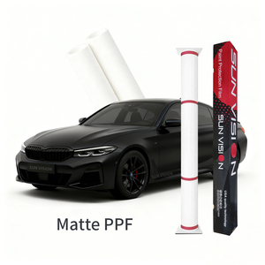 Film de protection de peinture automobile en TPU mat personnalisé avec auto-réparation, anti-rayures, protection UV, garantie 10 ans pour la carrosserie - Product Image 1