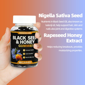 Gommose Private Label al Nocciolo Nero e <span class=keywords><strong>Miele</strong></span> per Capelli, Pelle e Articolazioni - Gommose all'Olio di Nocciolo Nero con <span class=keywords><strong>Miele</strong></span> - Product Image 5