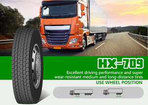 Pneus Camion 12R22.5 215/75R17.5 235/75R17.5 295/80R22.5 315/80R22.5, Pneus Radiaux pour Poids Lourds et <span class=keywords><strong>Semi</strong></span>-Remorques Robustes - Product Image 4