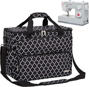Sac de rangement pour machine à coudre avec rembourrage amovible, étui de transport pour machine à coudre et accessoires, échantillon gratuit - Product Image 1