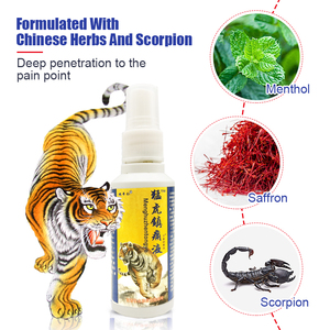 Sendar hổ giảm đau giải pháp Trung Quốc thảo dược phun cơ bắp thư giãn đau lưng viêm khớp Potion Doanh Counterpain lỏng 60ml - Product Image 5