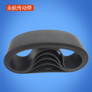 Bande transporteuse plate YONGHANG 650*60*4 en caoutchouc à vitesse réglable pour machine de tri logistique - Product Image 2