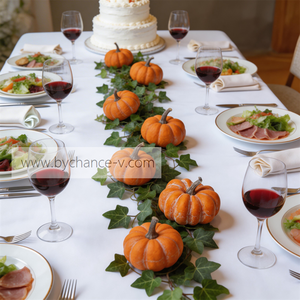 Mini-décorations artificielles en forme de citrouille pour la décoration d'automne, centre de table, fournitures pour la fabrication de guirlandes de mariage et de fête d'automne - Product Image 2