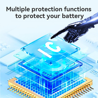 بطارية ليثيوم Bestway 7S 8S 20A 30A 24V BMS Lifepo4 مع نظام موازنة لحماية مصابيح الشوارع الشمسية والدراجات الكهربائية