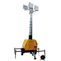 Tour d'éclairage LED à moteur diesel ANJ ANJ6130 avec indice de protection IP66, lumière du jour 5000K, angle de faisceau de 60°