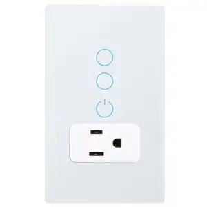 Professional Design White Multi Function IT Ac Power Smart Plugs And Sockets Switch