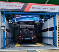 Station de lavage auto entièrement automatique à vendre, système de lavage robotisé en libre-service, lavage sans contact KOLON360
