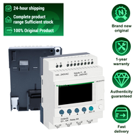 Schneider Electric SR2B121FU Zelio Logic Compact Smart Relay 12 I/O 100-240V AC Jam Terintegrasi Layar LCD 8DI 4DO Unit PLC