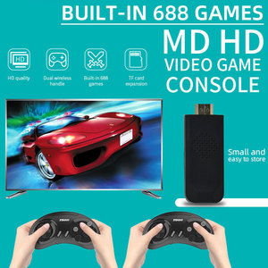 2,4 inalámbrico De 688 <span class=keywords><strong>juegos</strong></span> palo De Jeu <span class=keywords><strong>Mini</strong></span> 16 Bit 4K HD MD 16bit Retro videojuego De Arcade consola SG800 para Sega - Product Image 2