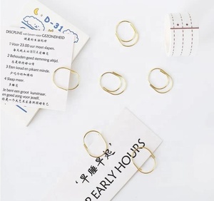 Kẹp Giấy Vàng Cỡ Lớn 2 Inch Kẹp Văn Phòng Cho Tài Liệu Cá Nhân Ở Trường - Product Image 2