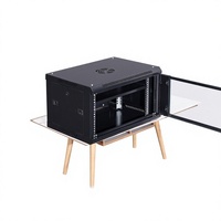 Rak Dinding TBS 4U 19 Inch KD Kabinet Jaringan Terbongkar, Enclosure Server IT Kecil, Rak Kustomisasi OEM
