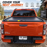 Couverture de benne rigide coulissante en aluminium pour Ranger T6 T7 T8 T9 Wildtrak XLT XLS Maverick
